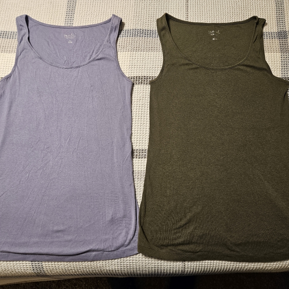 Isabel maternity tanks